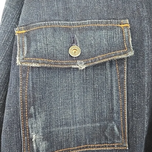 Guess Men's Cotton Jacket Size L Made In Mexico - Picture 8 of 12